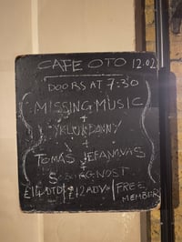 M.E.#11 @ Cafe OTO