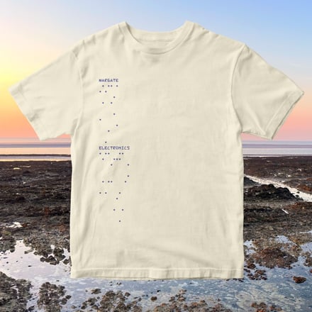 Margate Electronics T-shirt, natural